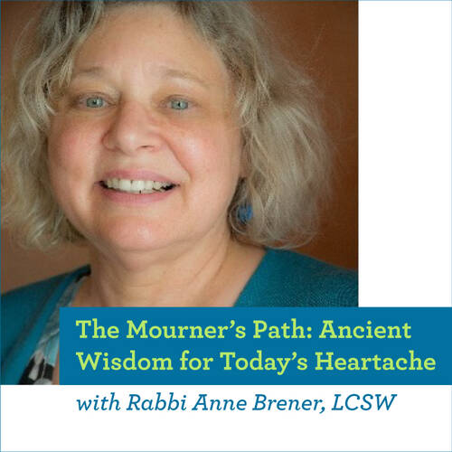 Banner Image for The Mourner's Path: Ancient Wisdom for Today’s Heartache Co-Sponsored by Temple Sinai