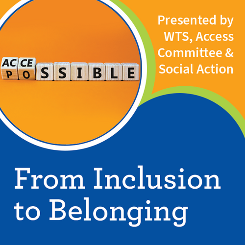 Banner Image for From Inclusion to Belonging: Workshop on Disability Awareness