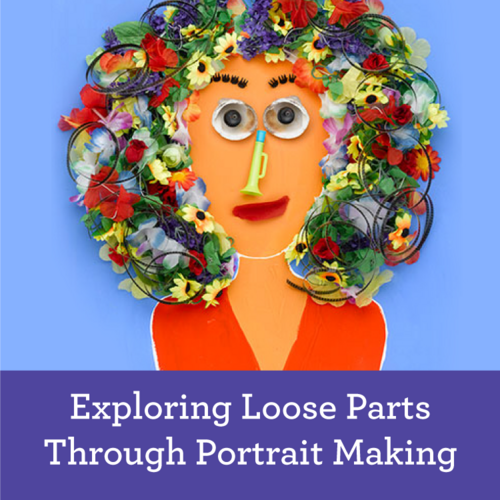 Banner Image for Exploring Loose Parts Through Portrait Making with Hanoch Piven